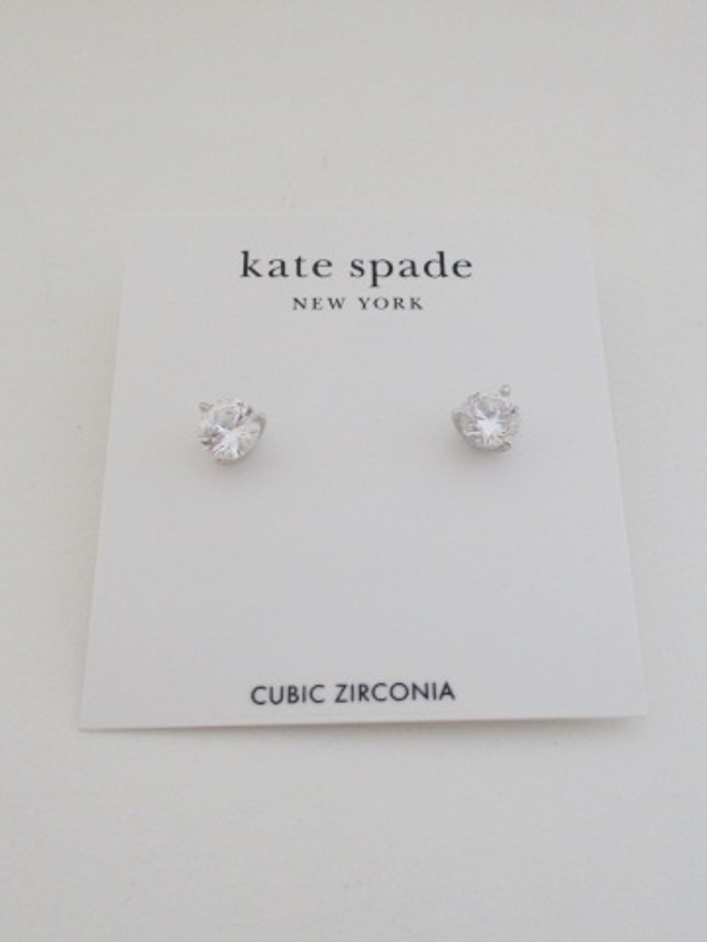 KATE SPADE - Brilliant Statements Tri-prong Studs